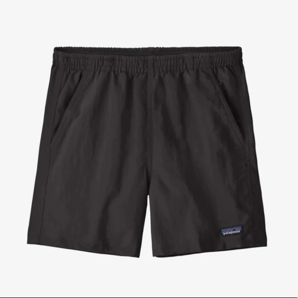 Black Patagonia Baggies 5 inch Shorts - Picture 1 of 9